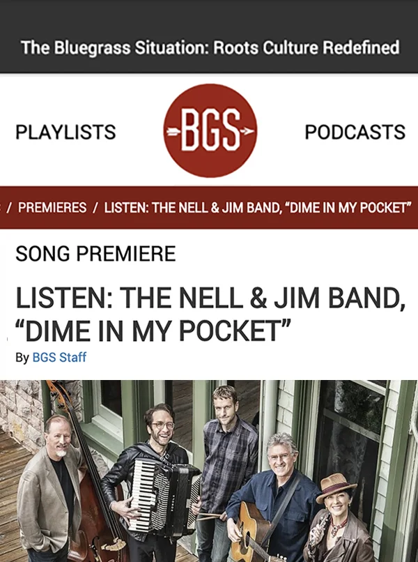 Song Premiere: “Dime In My Pocket” on The Bluegrass Situation