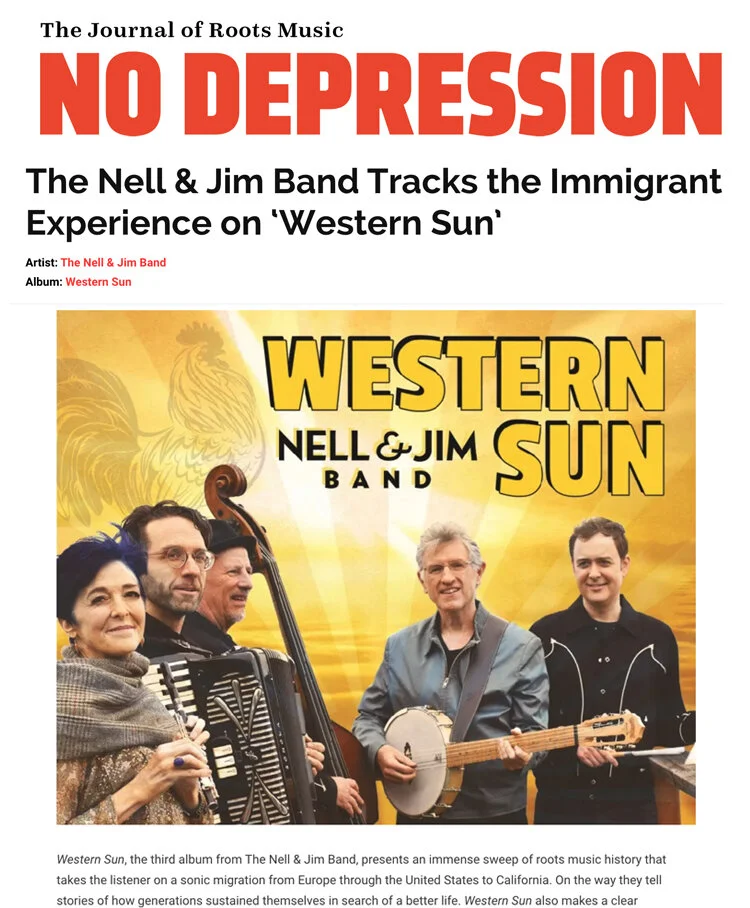 The Nell & Jim Band Tracks the Immigrant Experience on ‘Western Sun’