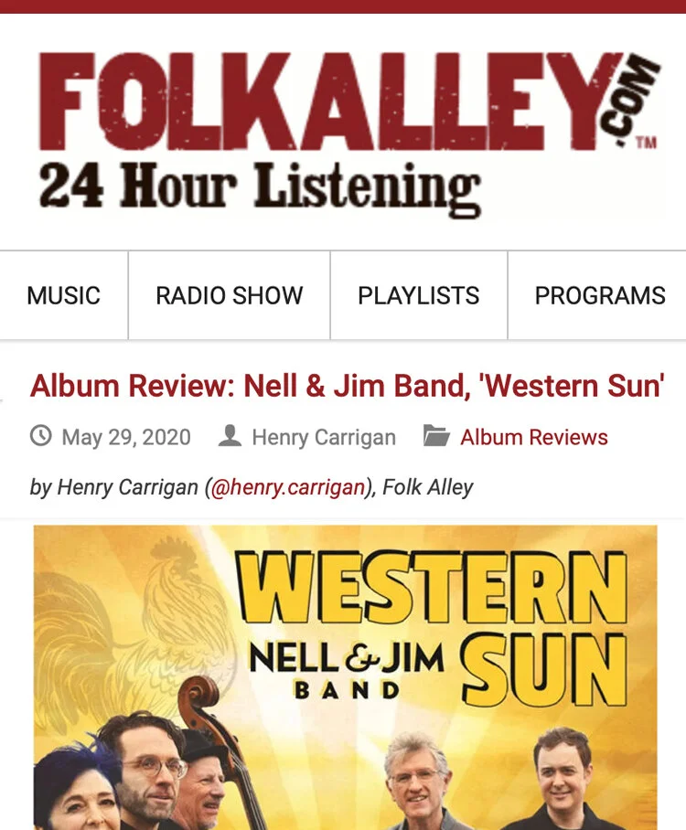 Album Review: Nell & Jim Band, ‘Western Sun’