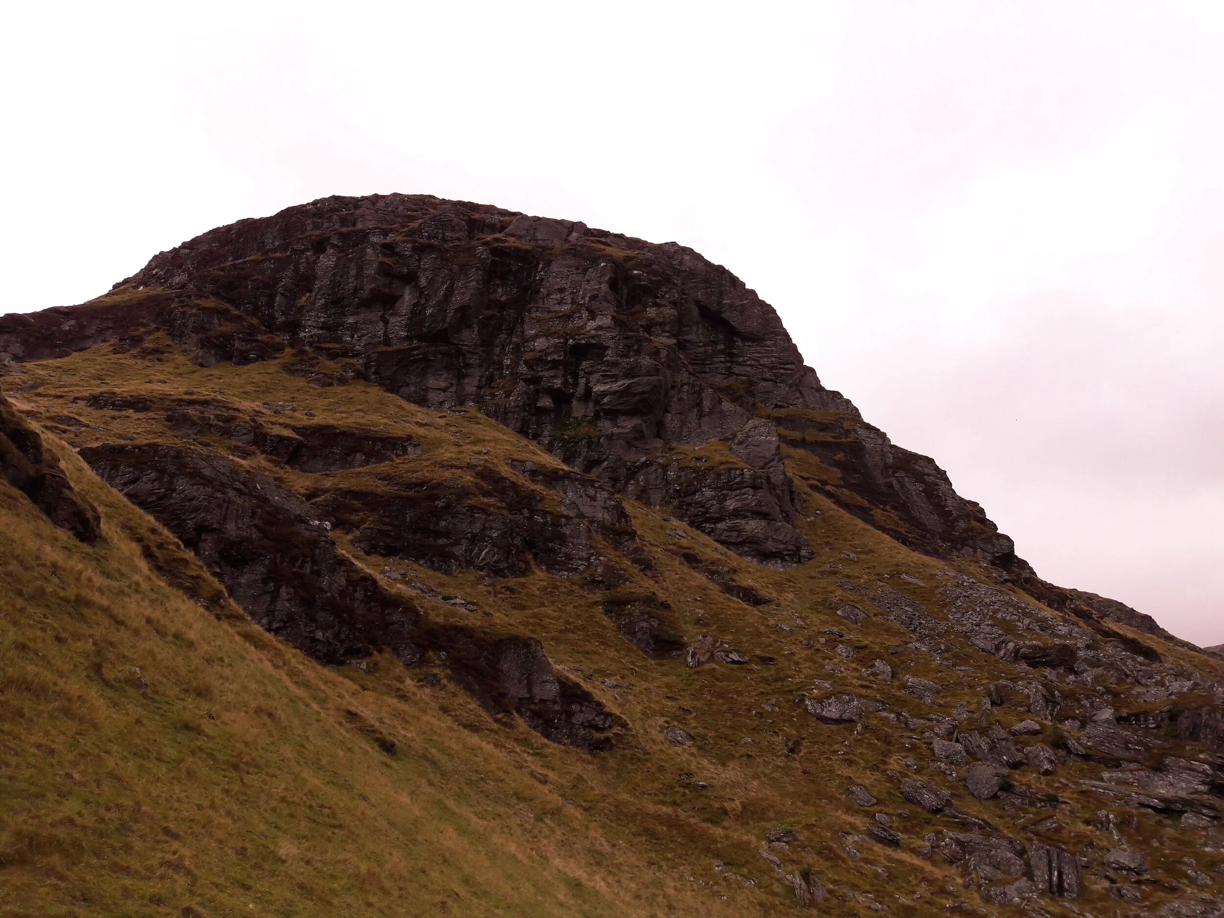 The Crag at the Top of Kirkton Glen