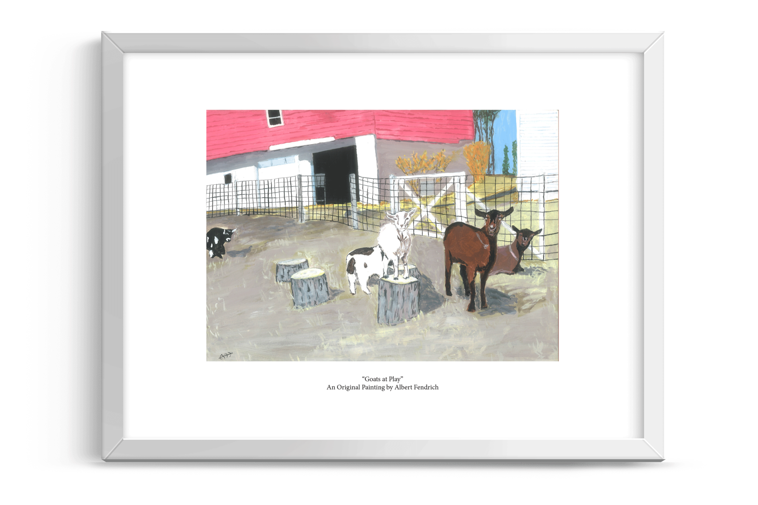 Goats at Play