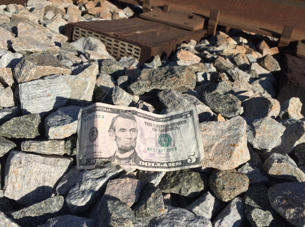 ...and then I found five dollars
