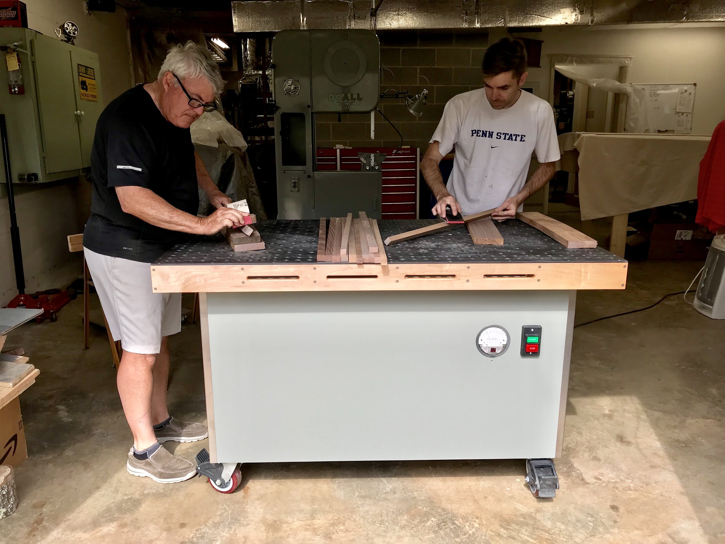 Downdraft Table
