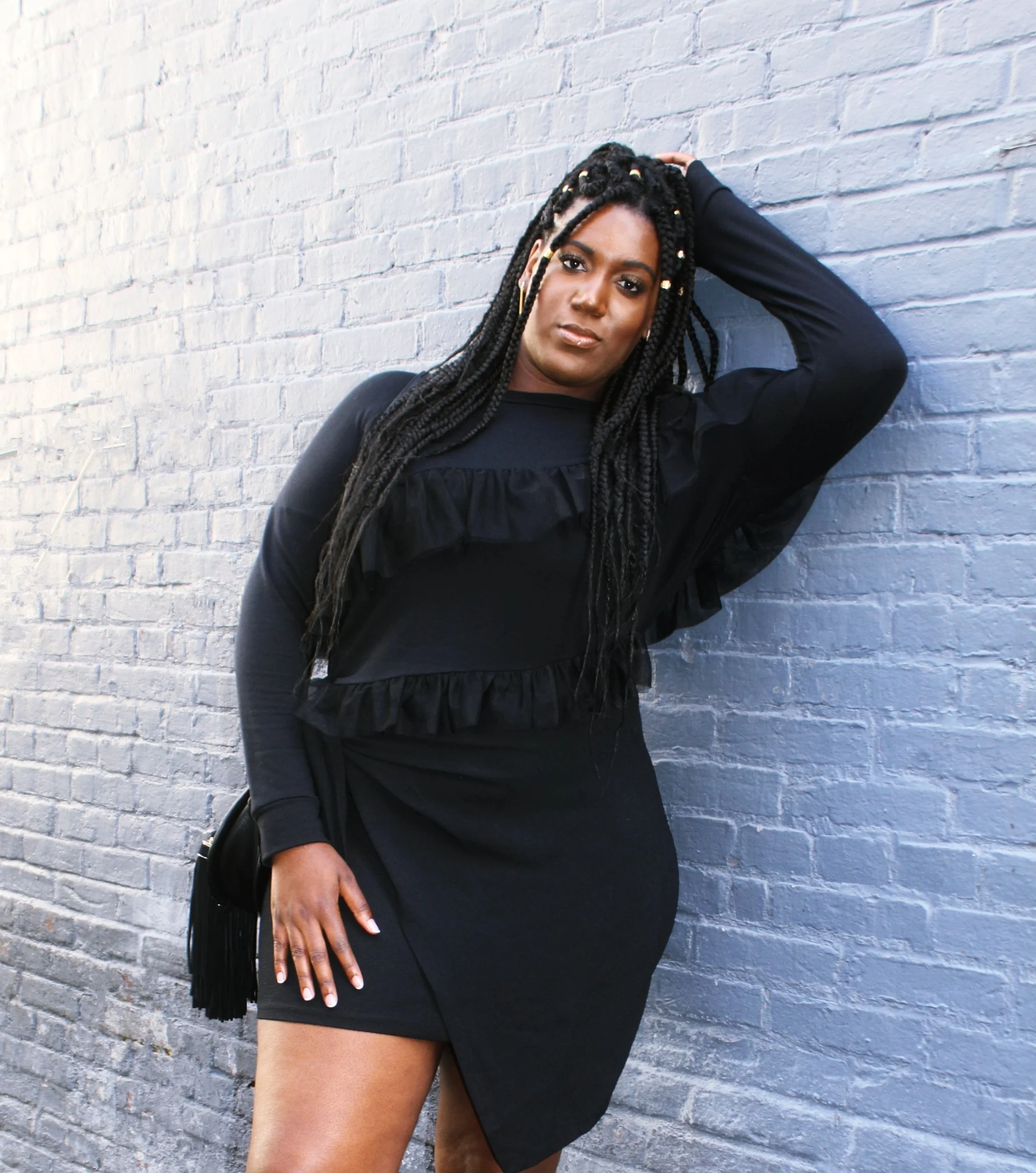 Black Ruffles