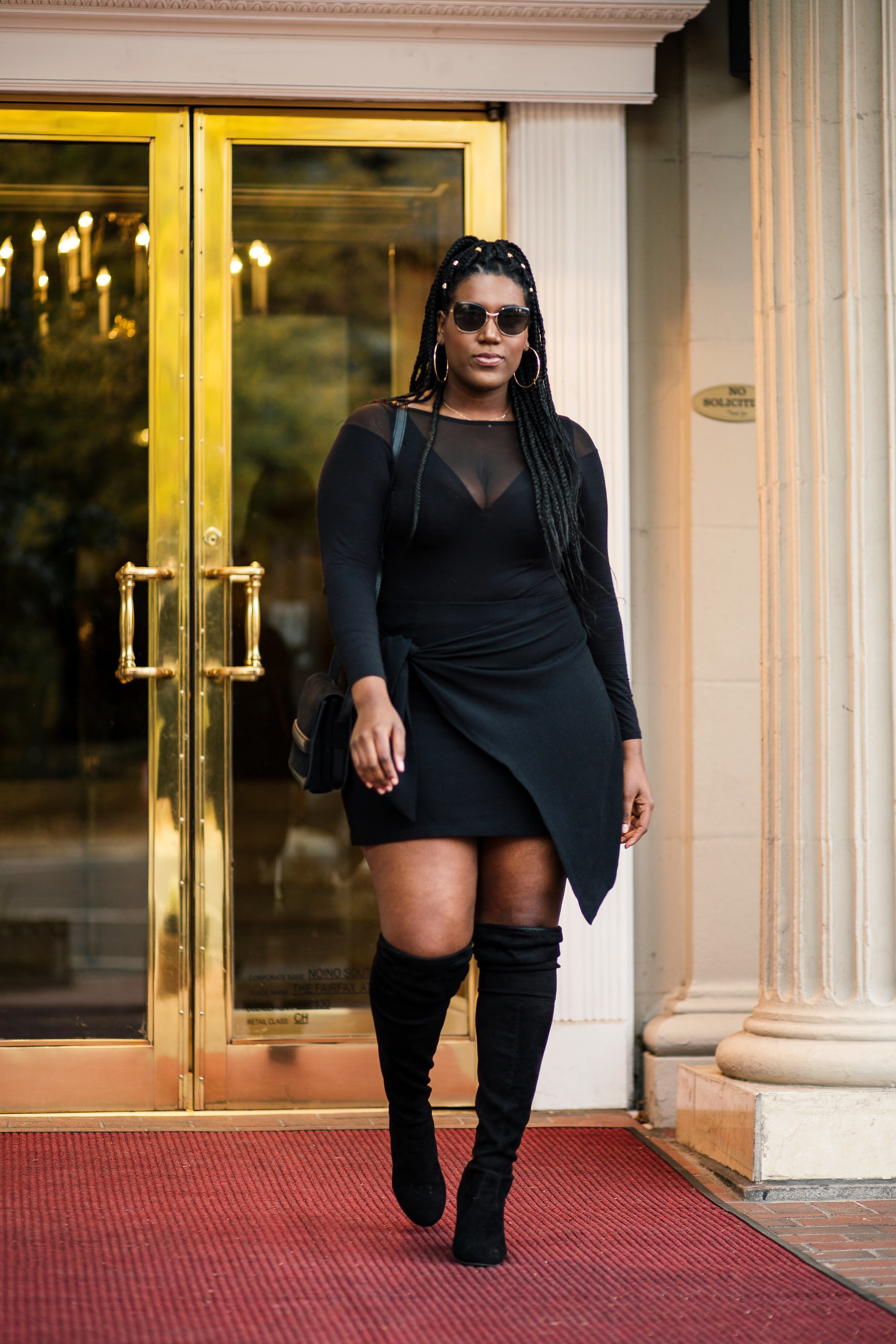 How To Wear All Black — Plus Size Fashion Influencer & Consultant