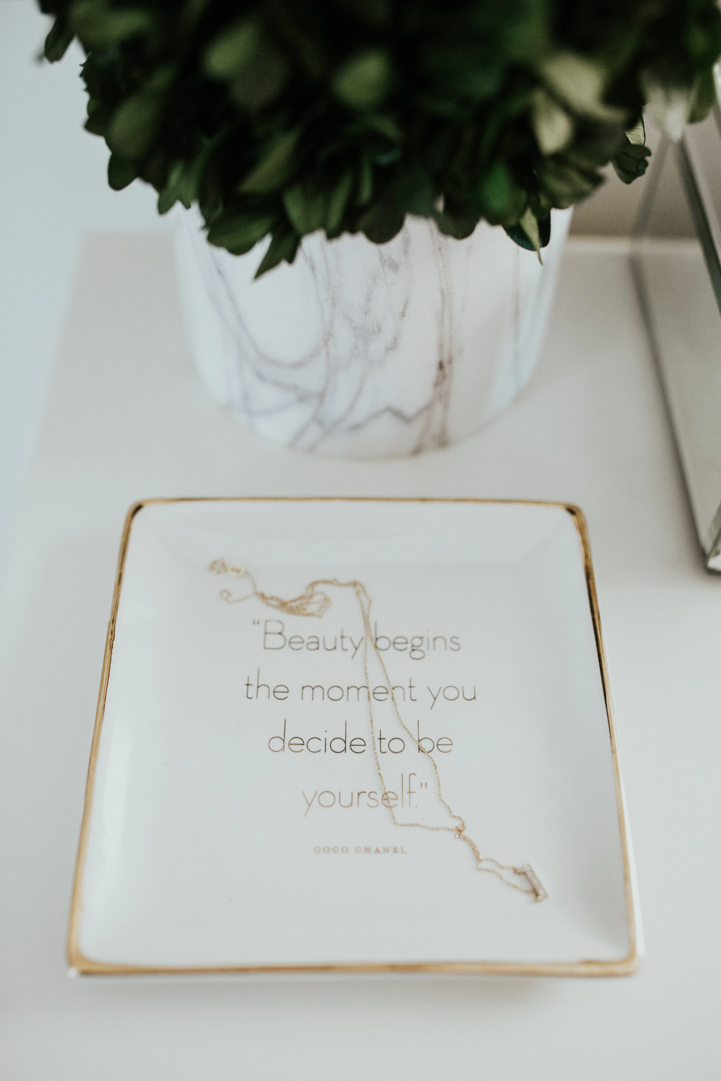 Trinket Tray Charmant Style