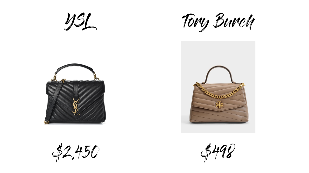 THE BEST LUXURY PURSE DUPES EVER! Dior, YSL, Louis Vuitton