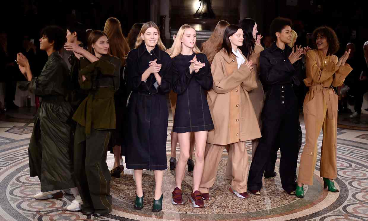 Stella McCartney debutes animal-friendly fabrics during Parish Fashion Week