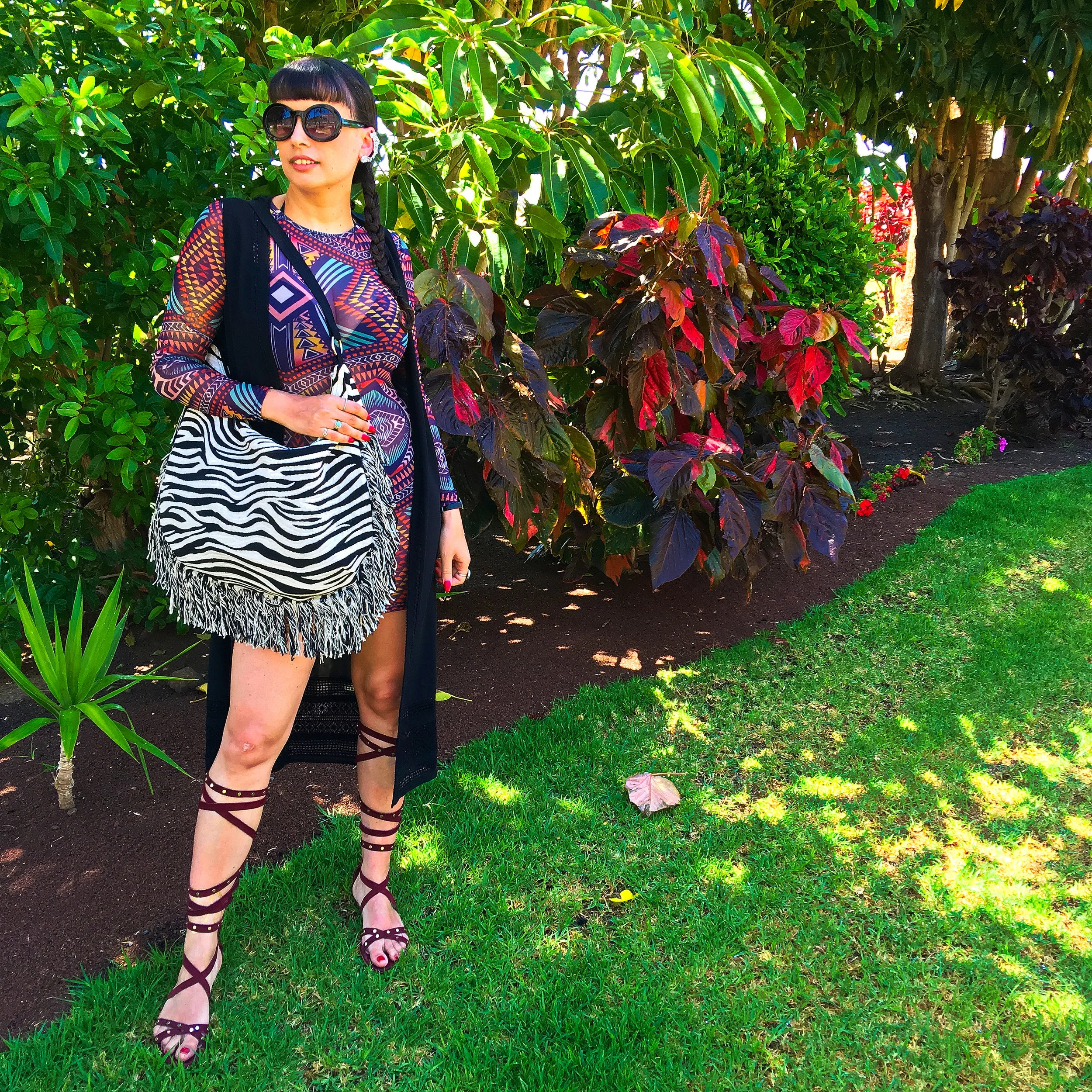 Gran Canaria Holiday - Mesh Dress