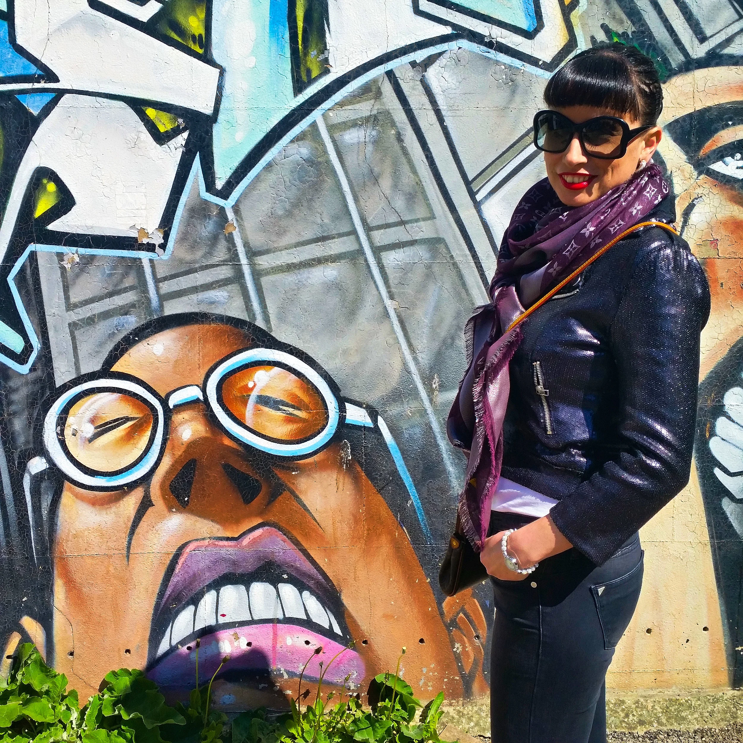 Bomber Jacket and Jeans