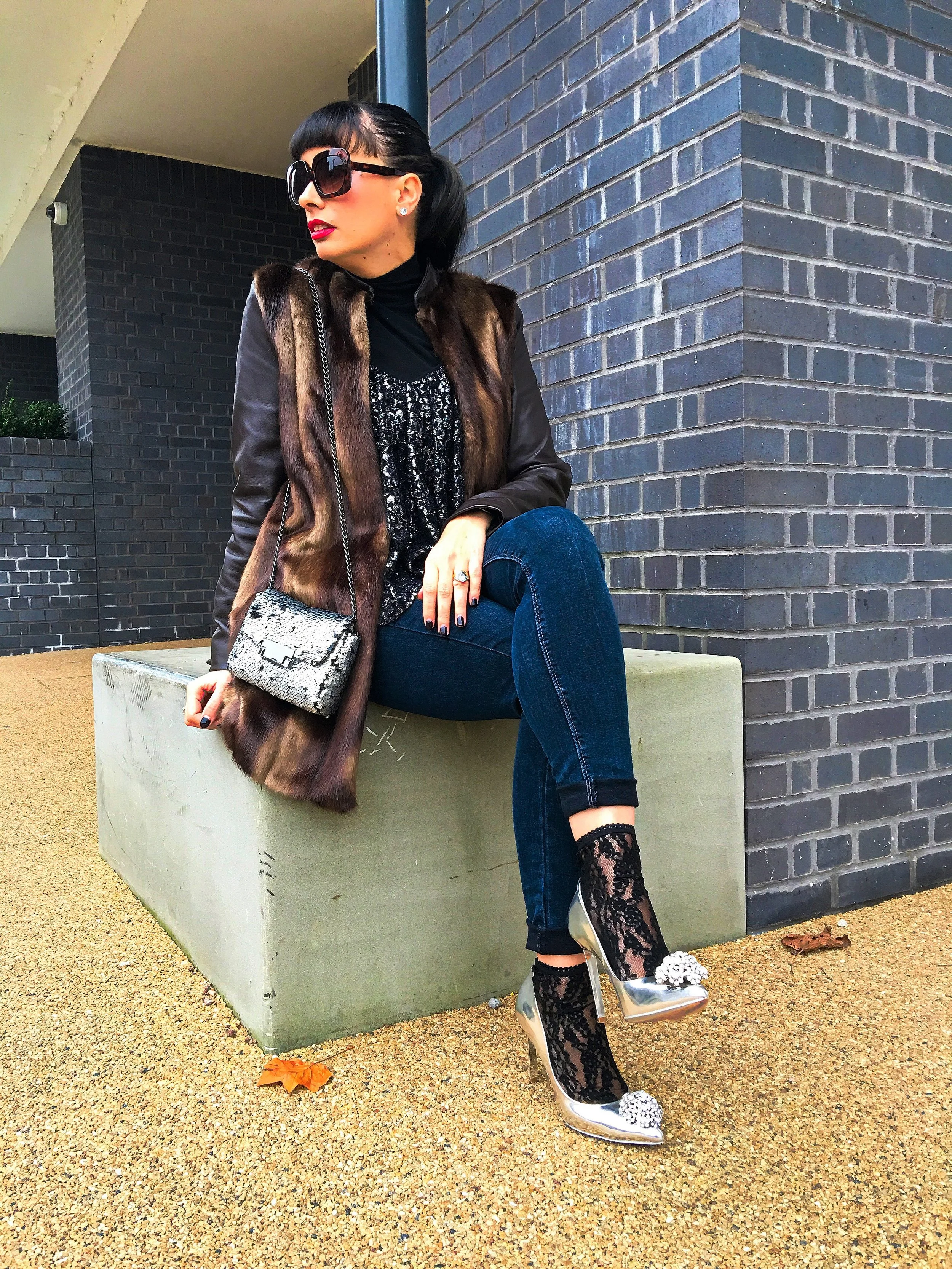 Jeans and Sparkly details