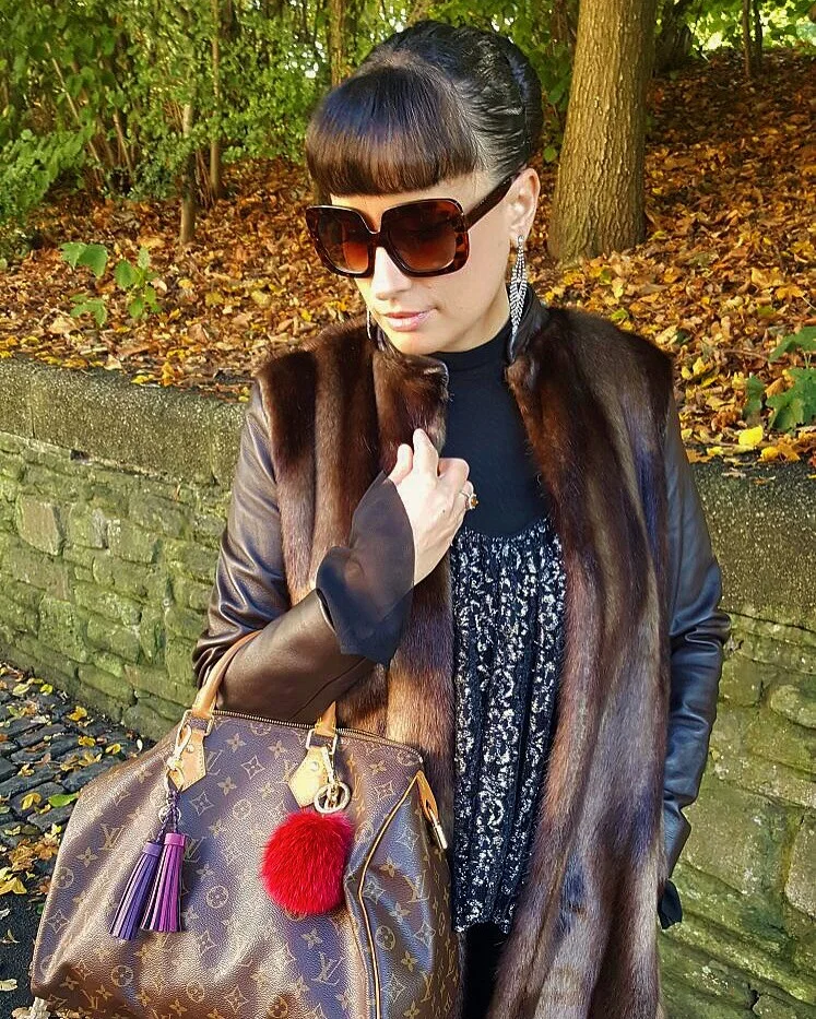 Winter Wear: A combo of different textures!