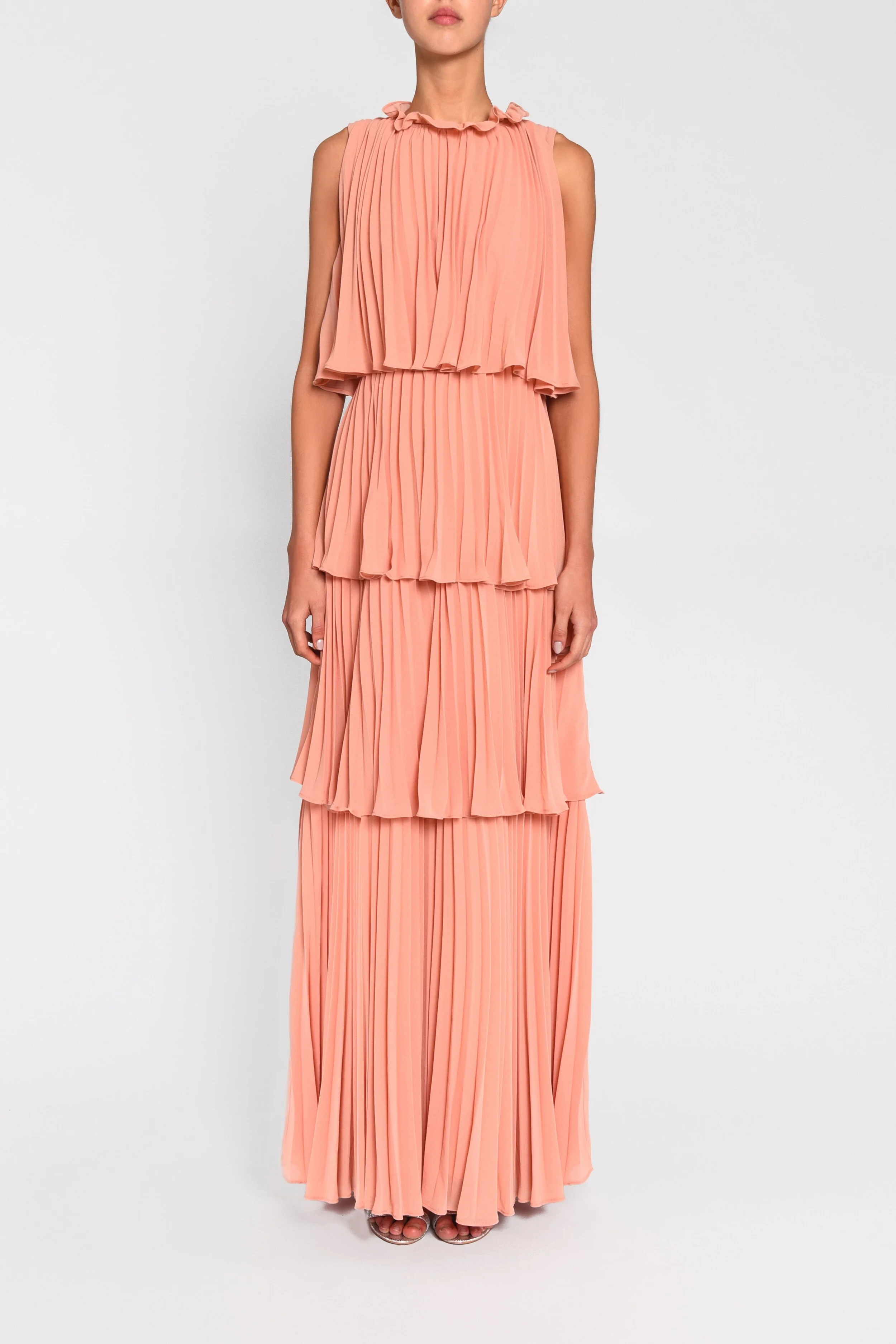 Peach Maxi Dress - £105