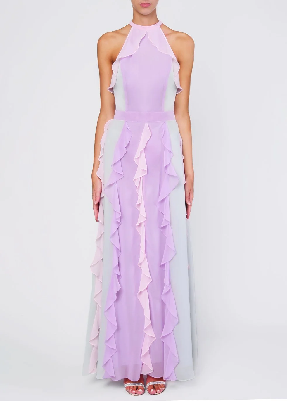 Ruffle Maxi Dress - £63