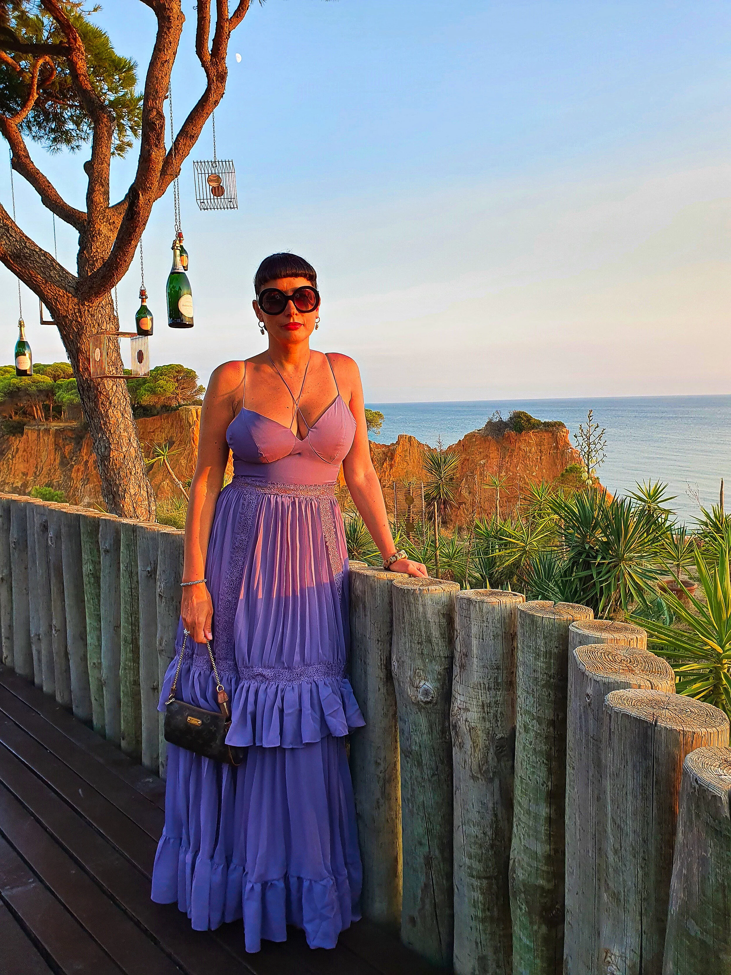 My September 2020 Holidays 13 - Pine Cliffs Champagne Bar and TRUE DECADENCE dress