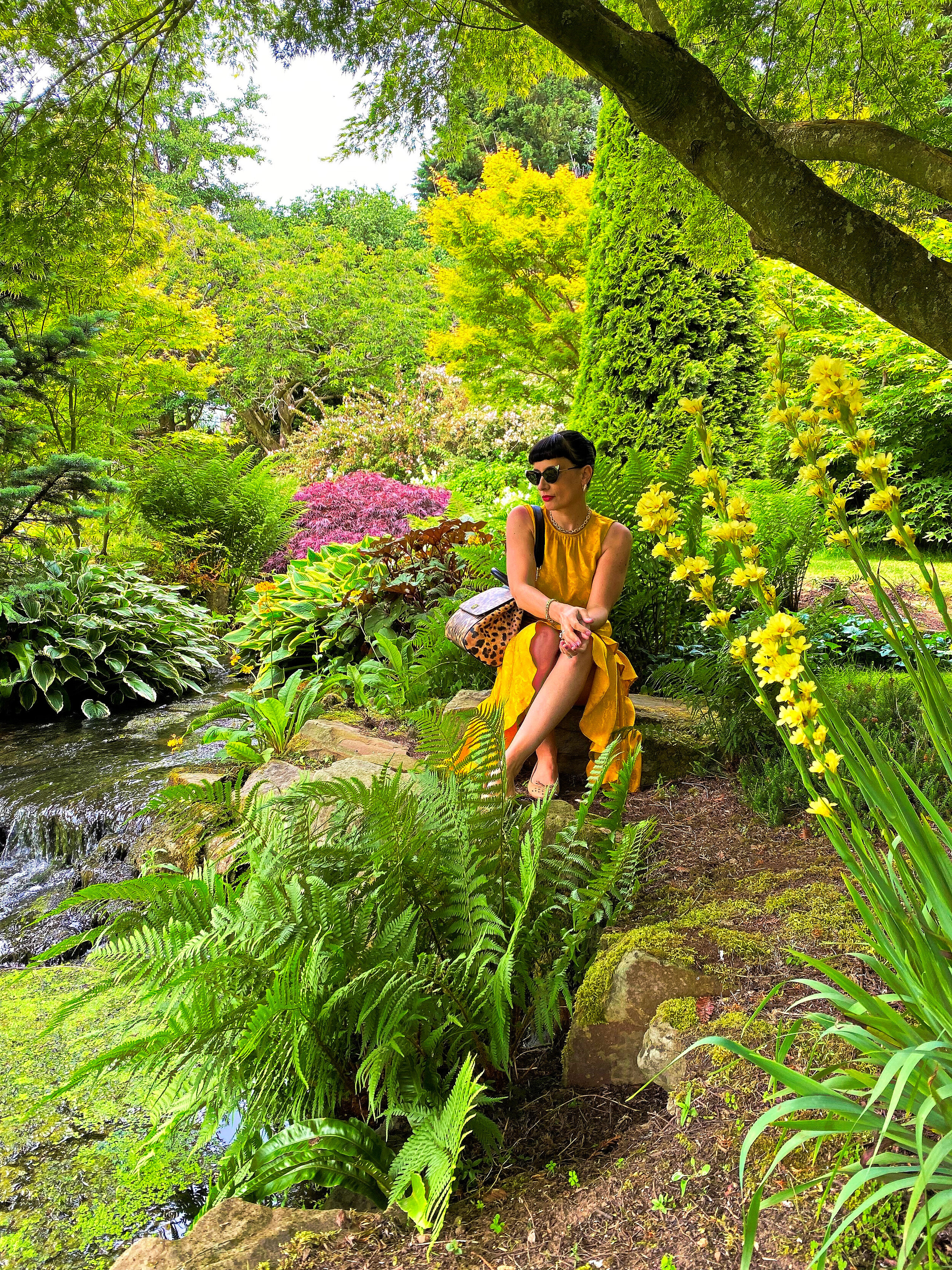 KAREN MILLEN Yellow Dress 