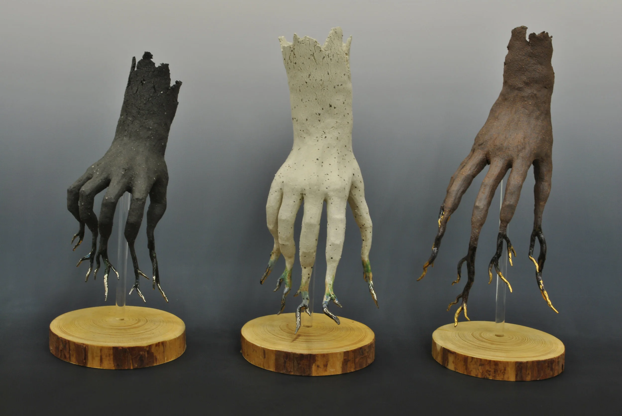 Hands of disruptive creativity set