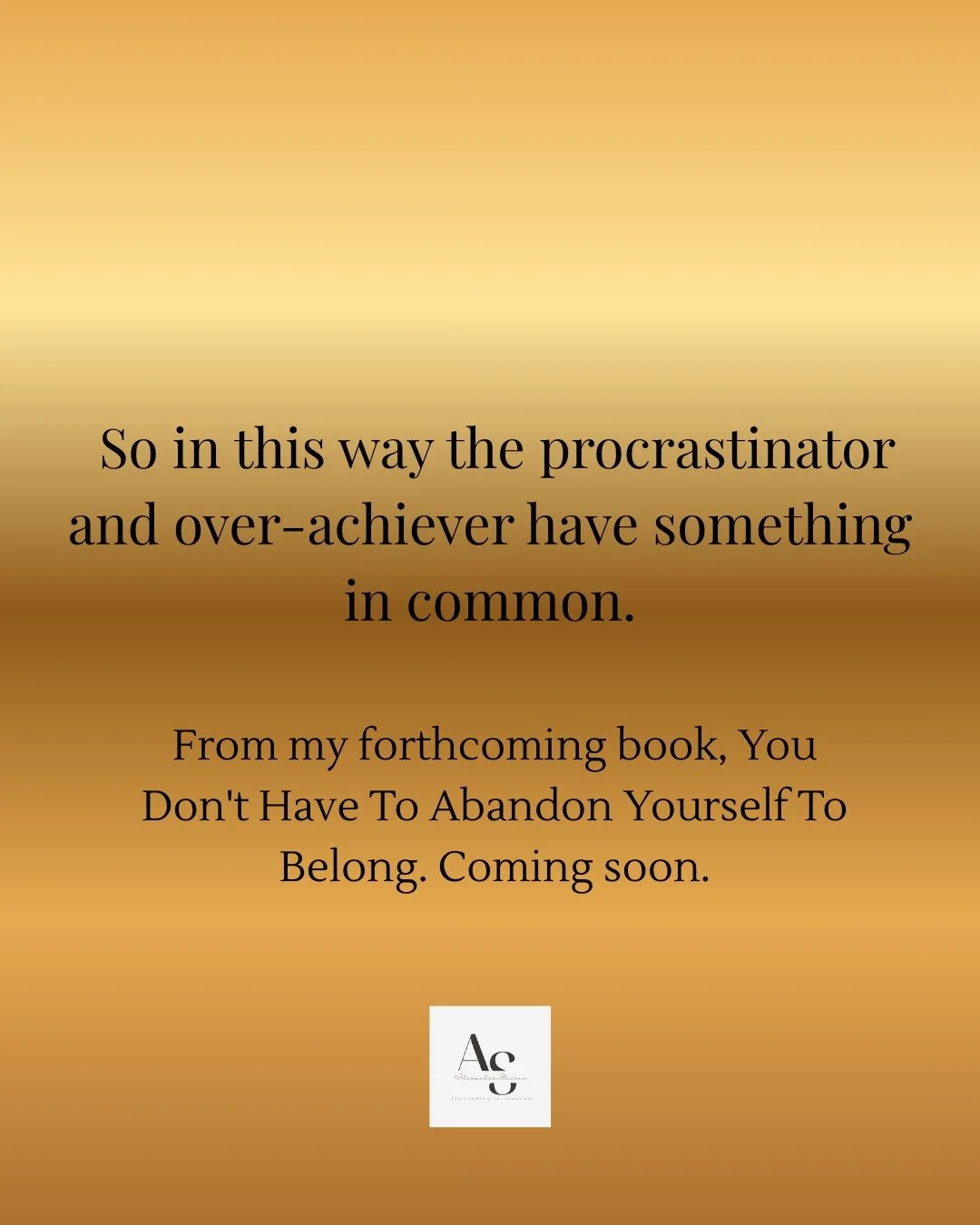Self-trust is often misunderstood. It isn't believing we will always make the right decision. It is learning to stay connected to ourselves, our feelings, our bodies and our inner knowing. This extract is from my forthcoming book You Don't Have To Ab