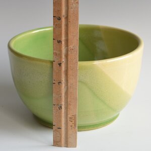 Small Green Bowl with Exterior Texture — Amy Brenner Pottery