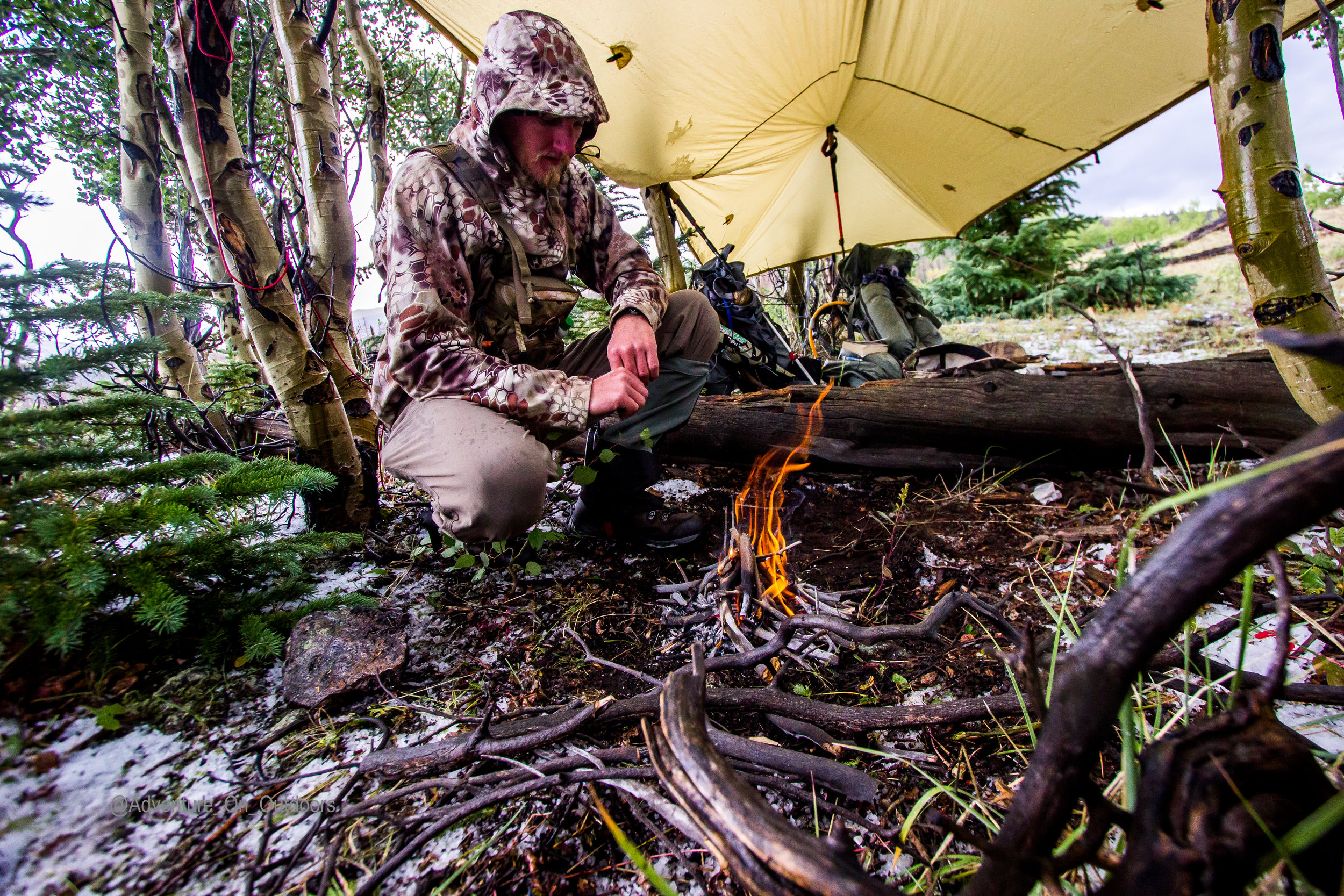 Luke Hail tarp fire Elk Camp.jpg