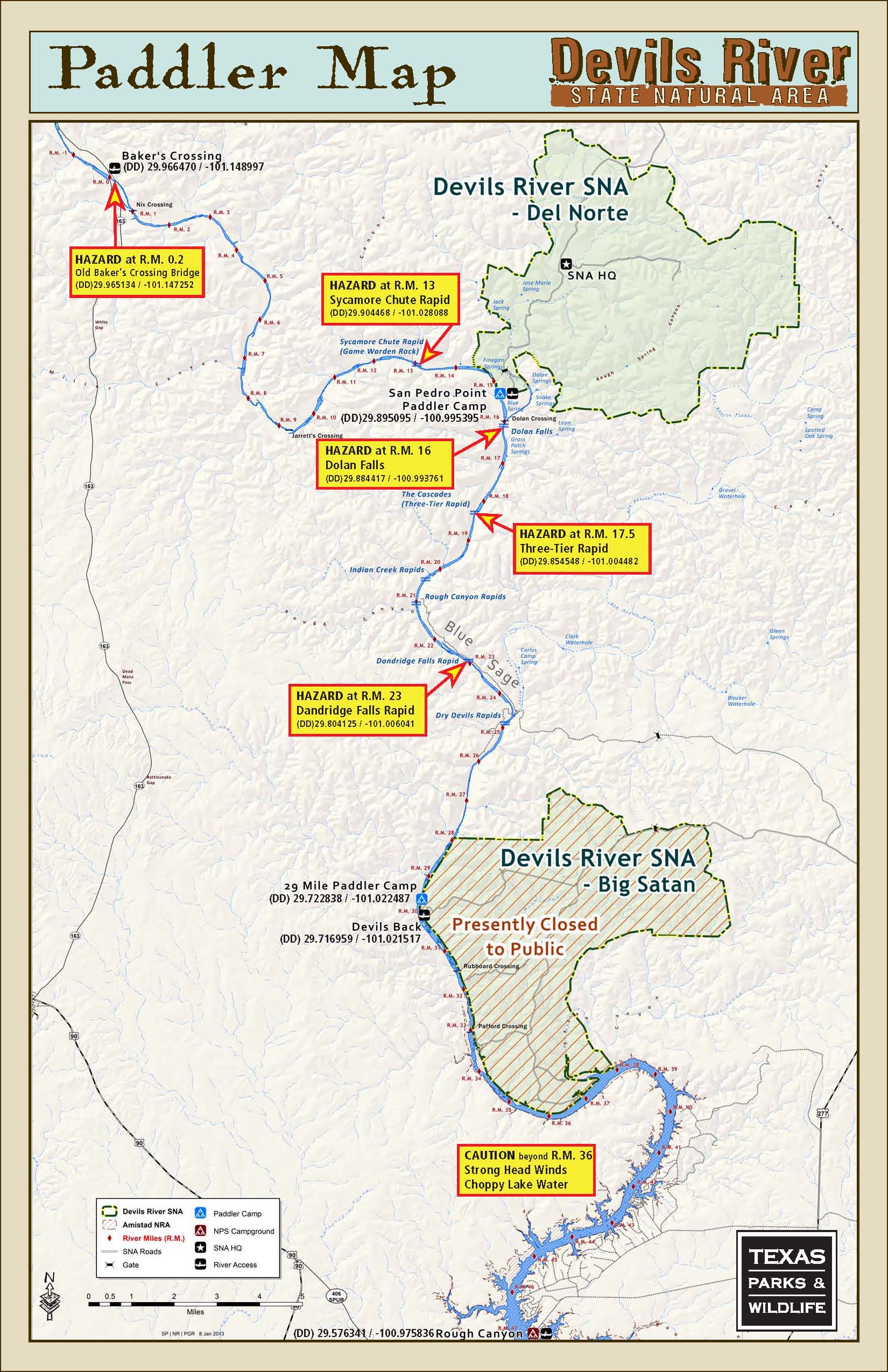 this map is provided to all permit holders 
