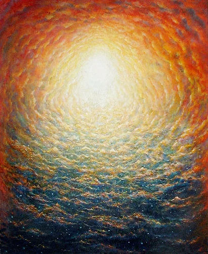 Embodied Cosmogony: Purusha Meeting Christ