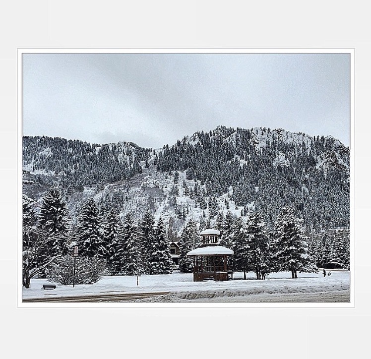 This view was great when I went to Aspen with one of my families but it sure didn't pay the bills! 