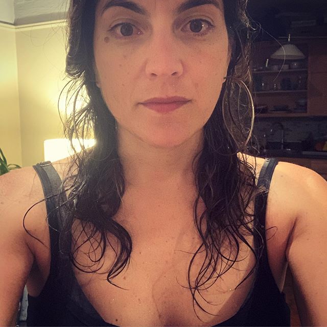 Got caught in that heavy rainstorm out there, on my bike, miles from home, with my not-so-waterproof laptop on my back... a typical welcome-back to NYC! #ilovenyc #drenched #imhome