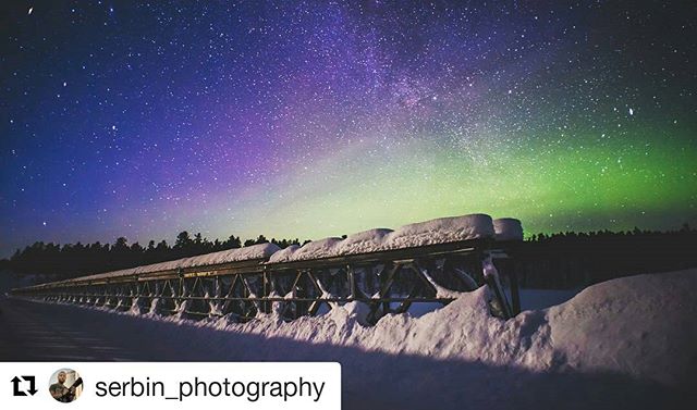 Do you think you could get tired of seeing this view😍? We never do. Thank you again Serbin for an amazing photo from Aurora Hunt 🙏. #Repost @serbin_photography (@get_repost)
・・・
I&rsquo;ll never get used to this amazing views!)))) #finland #lapland