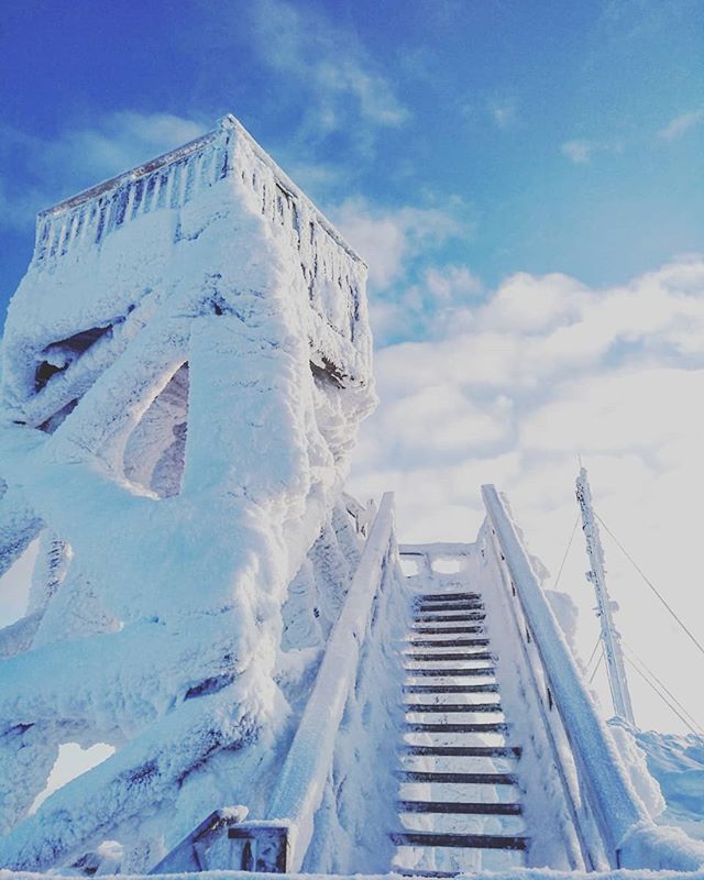 Another beautiful day in the winter wonderland❄❄❄ The perfect weather for sightseeing at the top of Kaunisp&auml;&auml; fell or to ski in the Urho Kekkonen National park 👌 #saariselk&auml; #stairwaytoheaven #timetravels #arctictimetravels #timetrave