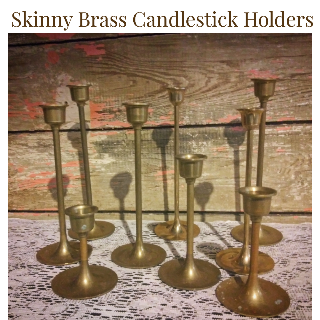 Candlestick Holders for Rent from Delicate Dishes for your candlesticks