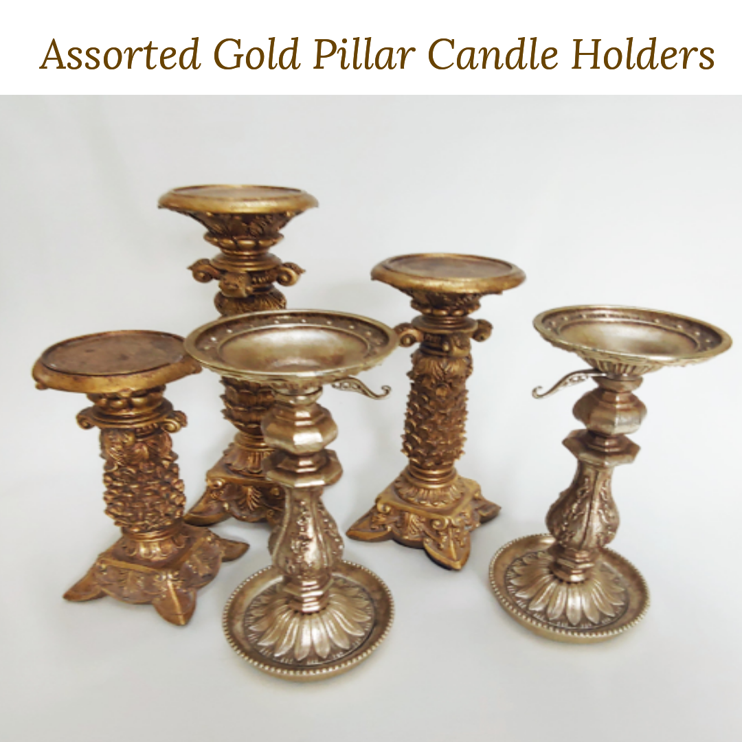 Candlestick Holders for Rent from Delicate Dishes for your candlesticks