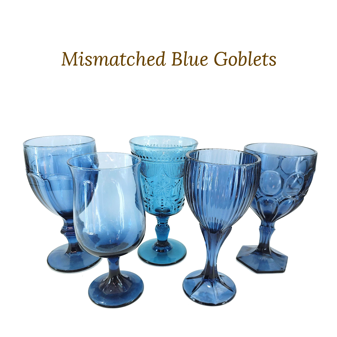 Mismatched Blue Goblets by Delicate Dishes.png