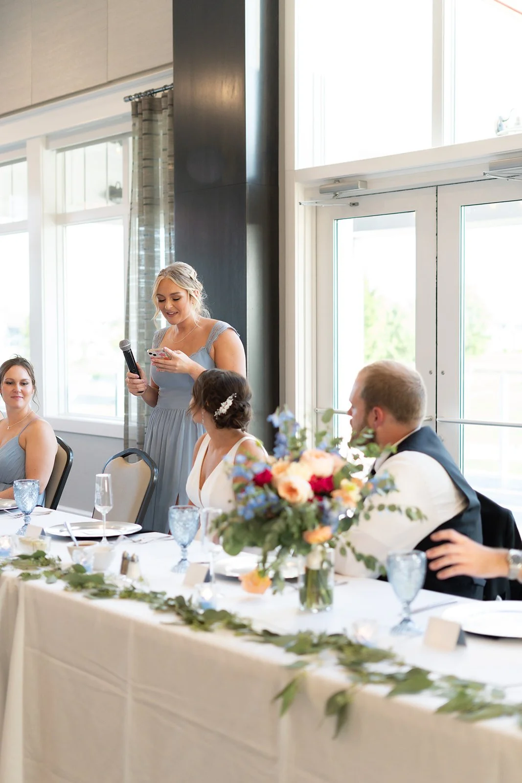 Blue Carousel Goblets for rent from Delicate Dishes LLC