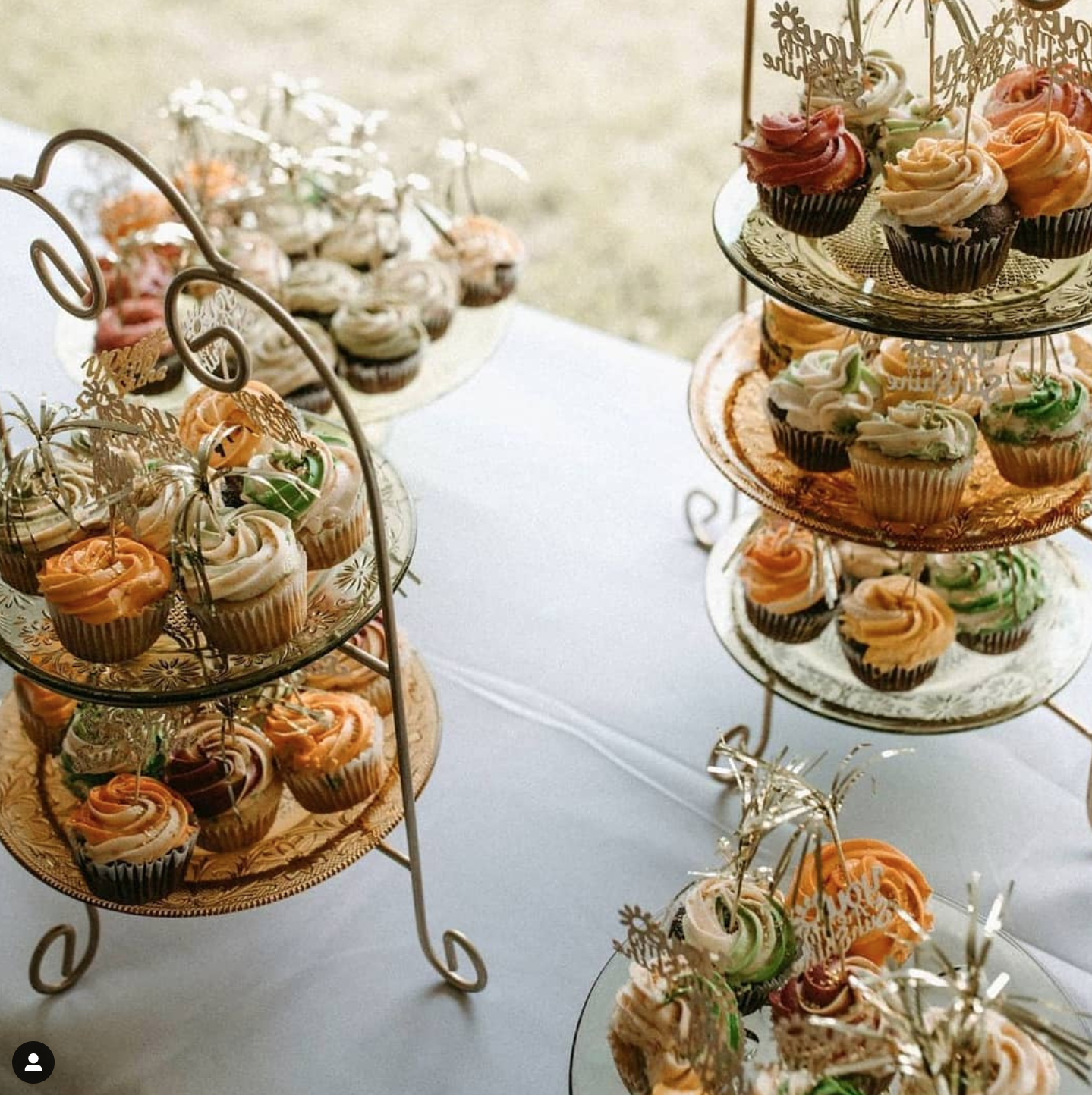 Vintage mismatched colored glass dishes & plates for rent from Delicate Dishes LLC