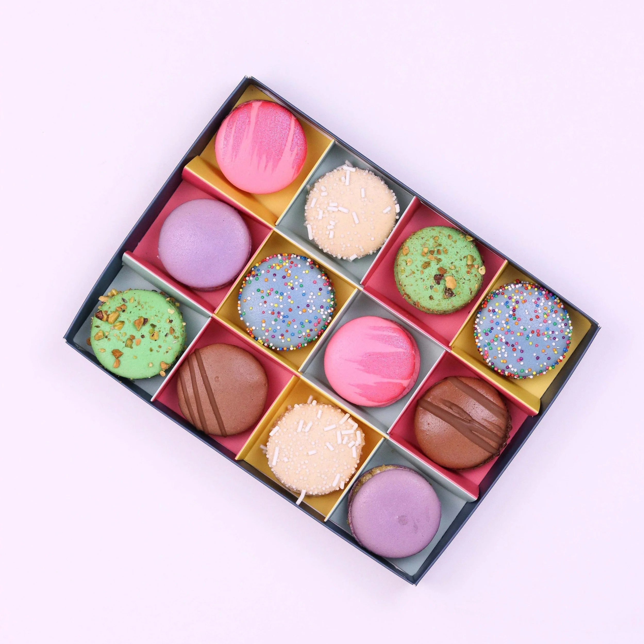 Custom Box of 12 Macarons