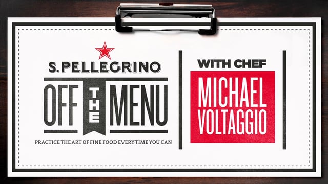 SAN PELLEGRINO OFF THE MENU