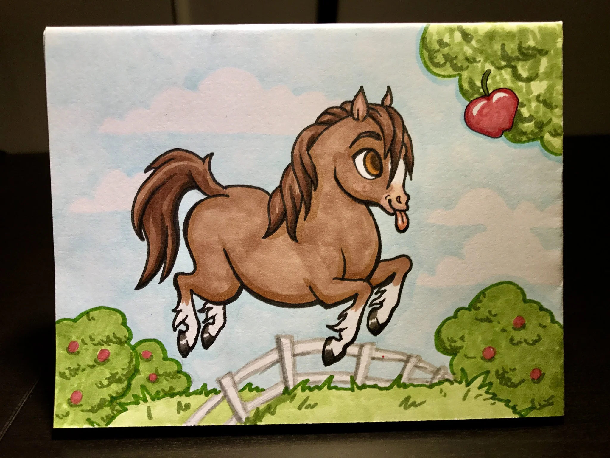 Horse & the Apple
