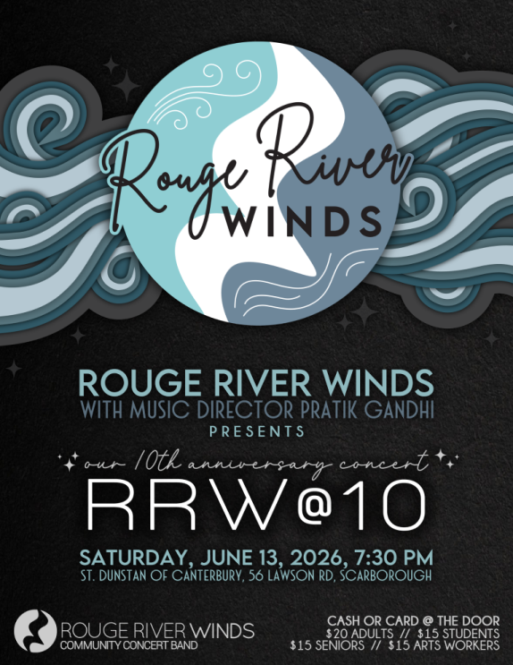 RRW @ 10 concert poster