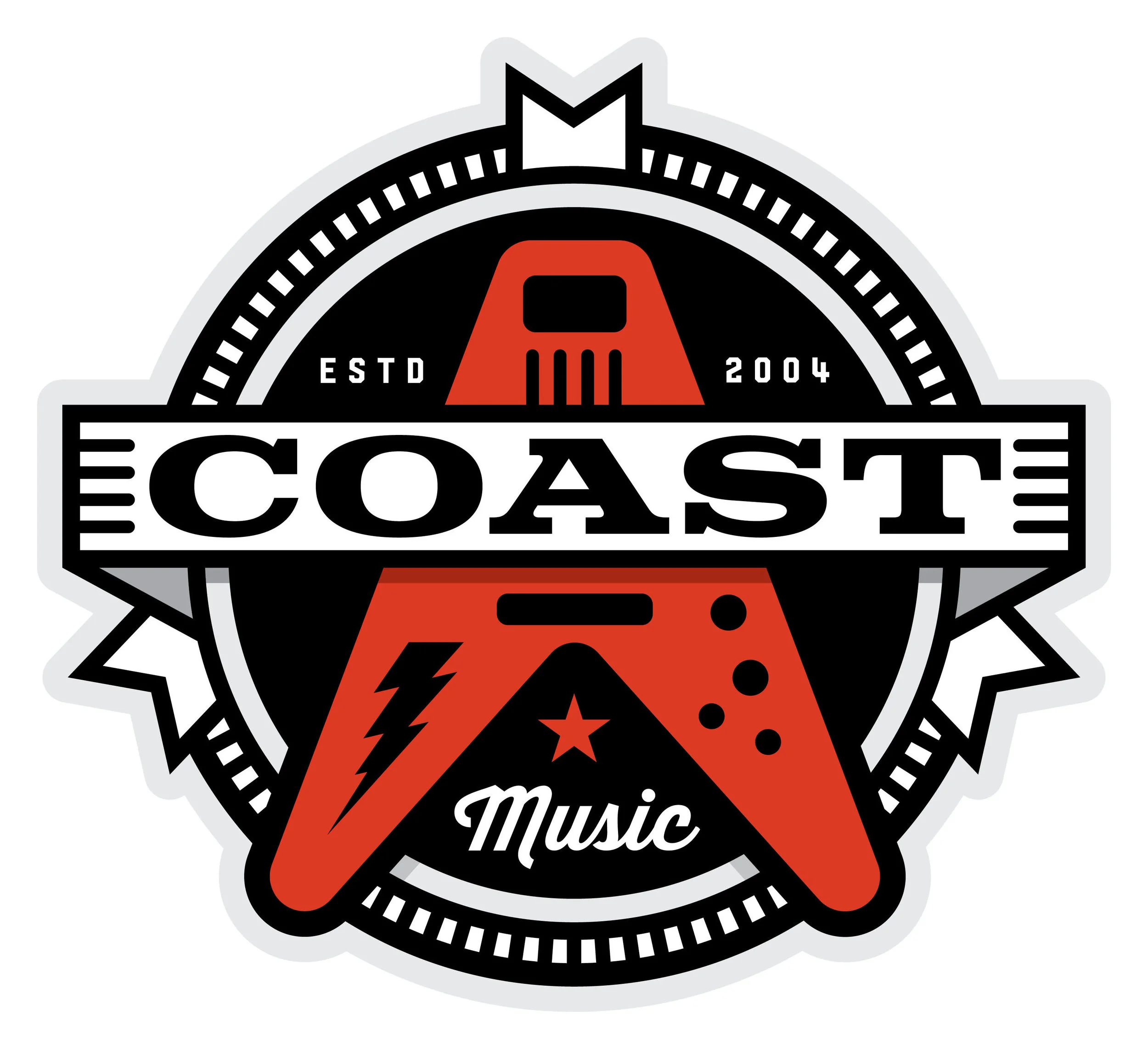  Brand Design and Logo - Coast Music