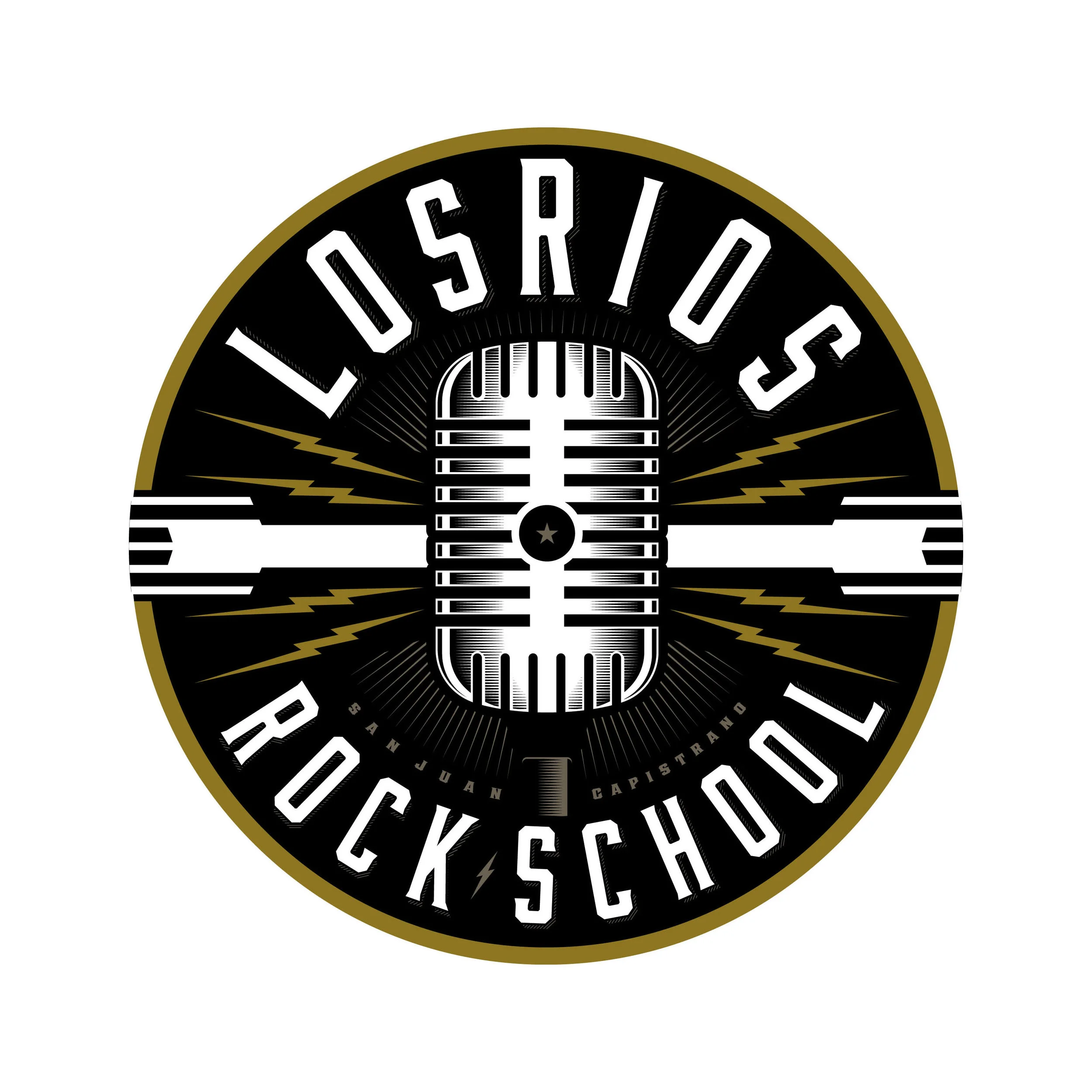  Logo Design - Los Rios Rock School