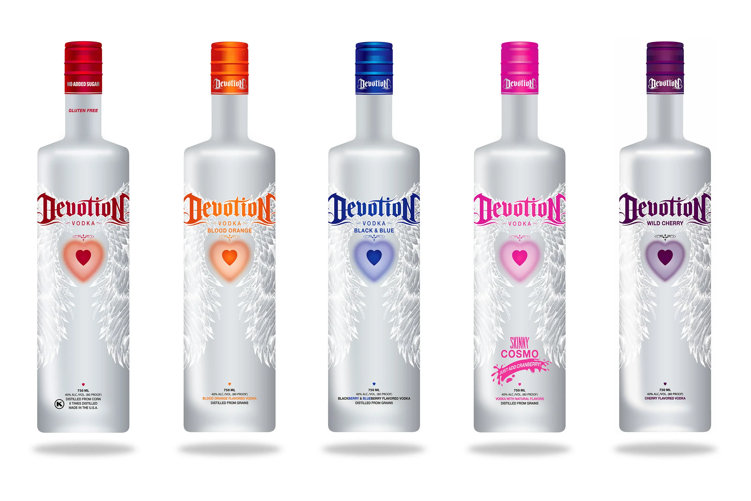 Devotion Vodka Brand and Packaging design