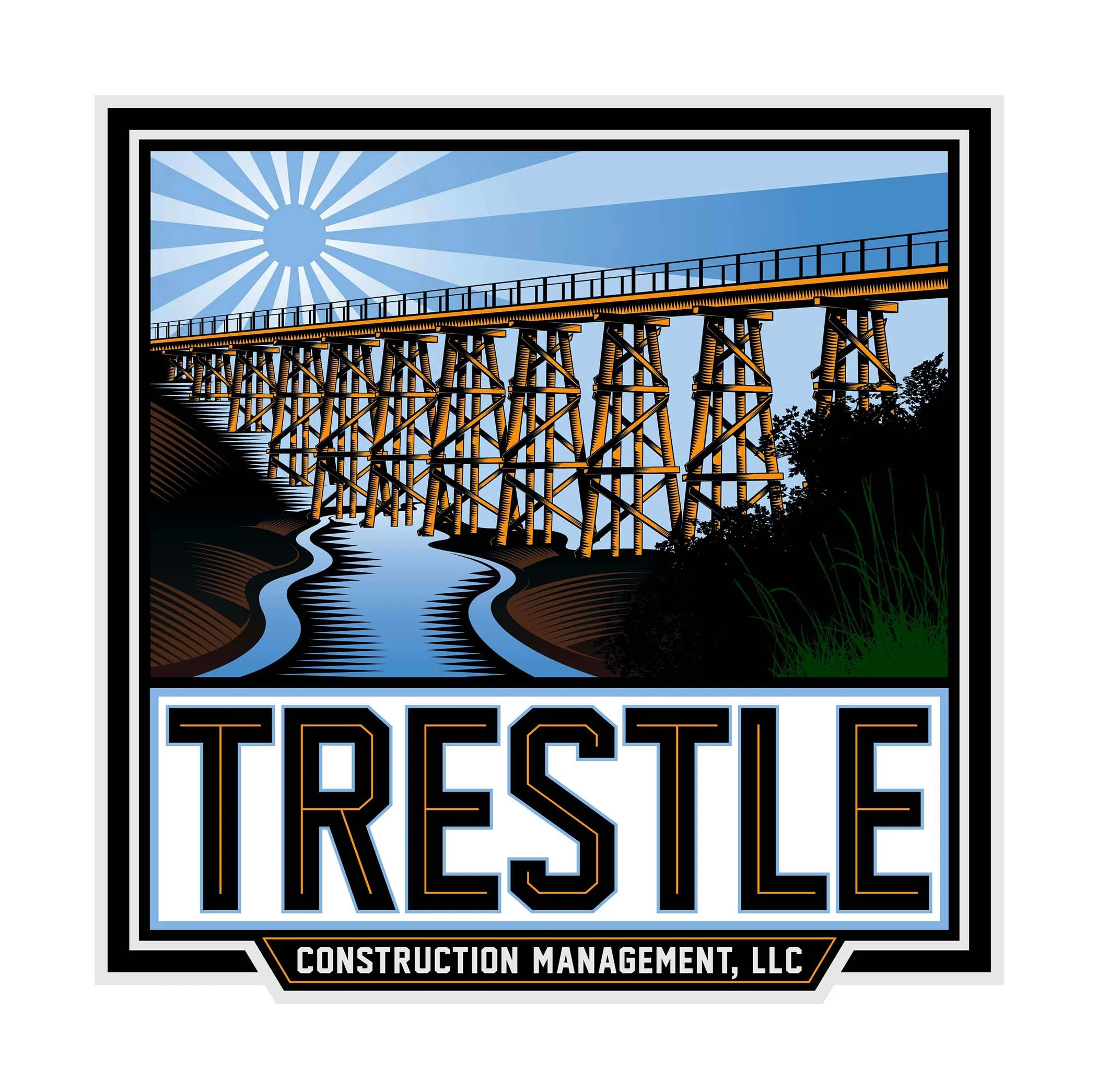 Brand Logo Designs - Trestle Construction