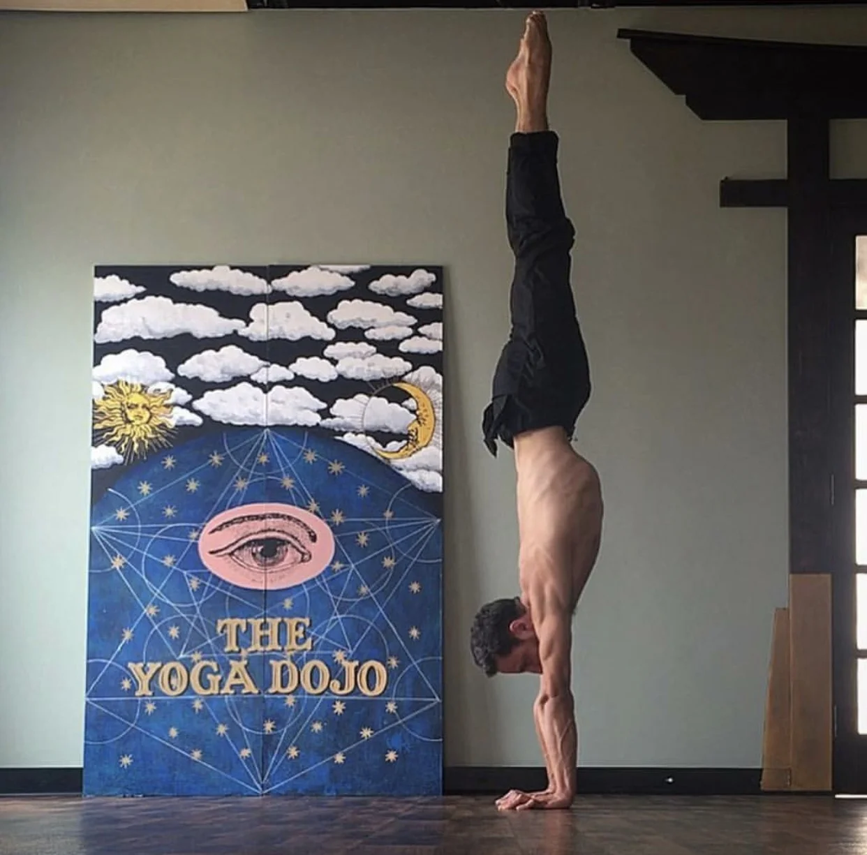 Sign for The Yoga Dojo