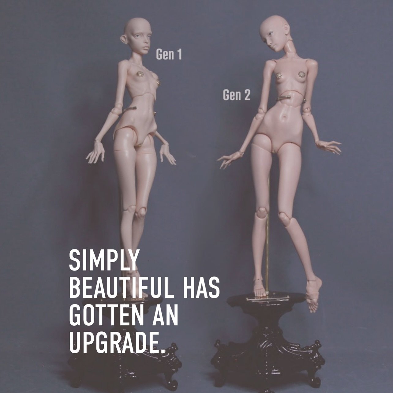 🚨BIG UPDATE TO OUR PREORDER CALENDAR🚨

You&rsquo;re going to want to hold onto your butts for this one.🦖

We are SO happy and excited to finally announce the launch of our Simply Beautiful Gen 2 girls! We had a few teasers early on this year, and 