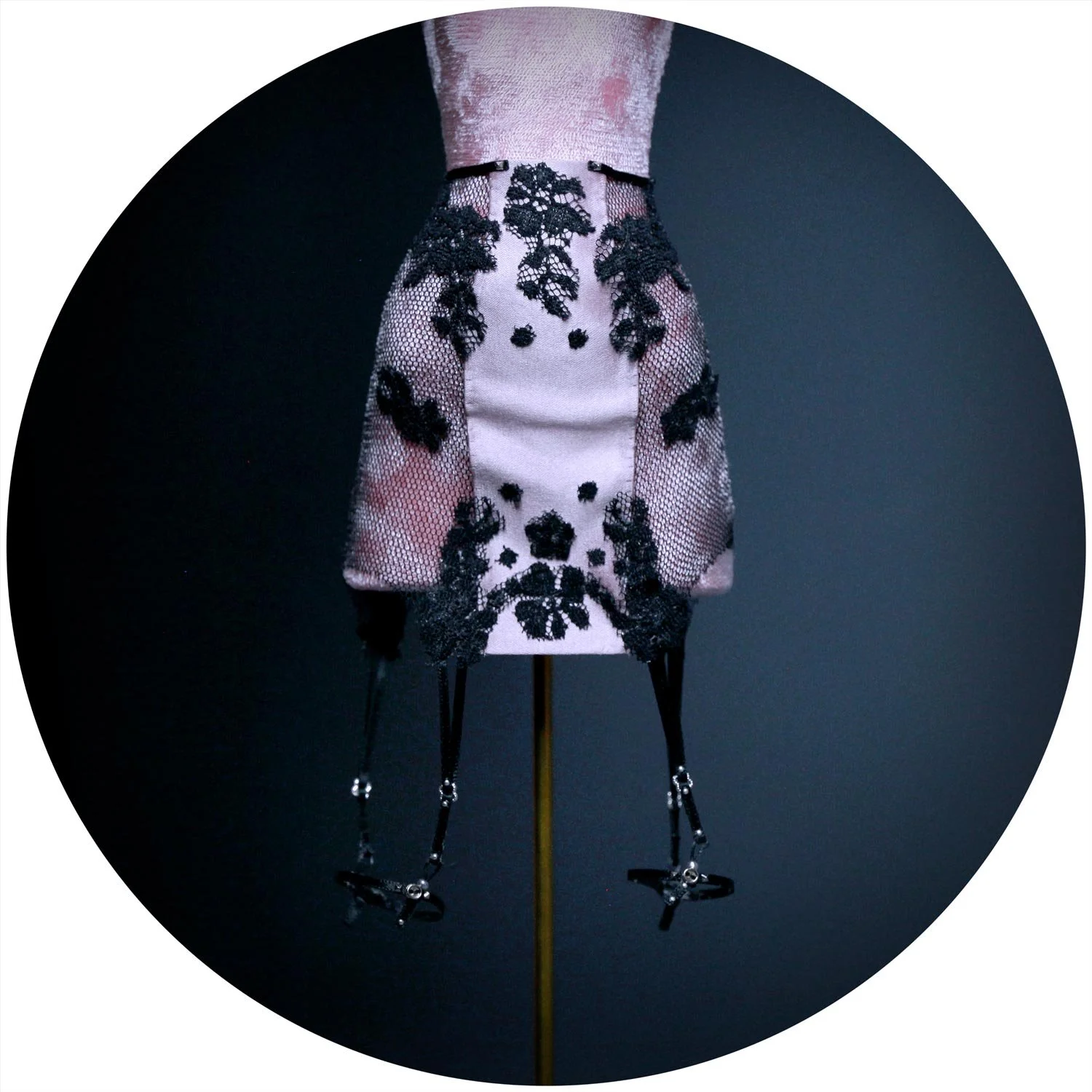 Decorum & Desire Garter Skirt
