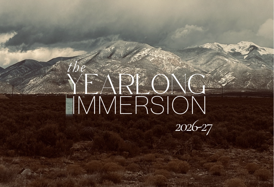NEW Yearlong Immersion 2026-2027