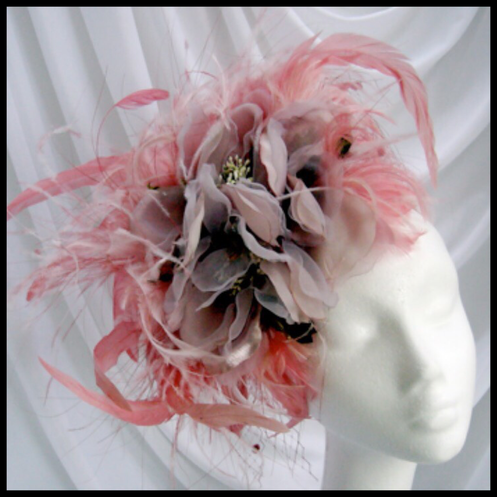 Fascinator Hat by Milliner Lisa Farrell Lisa Farrell Millinery | Highland Park IL main image 4