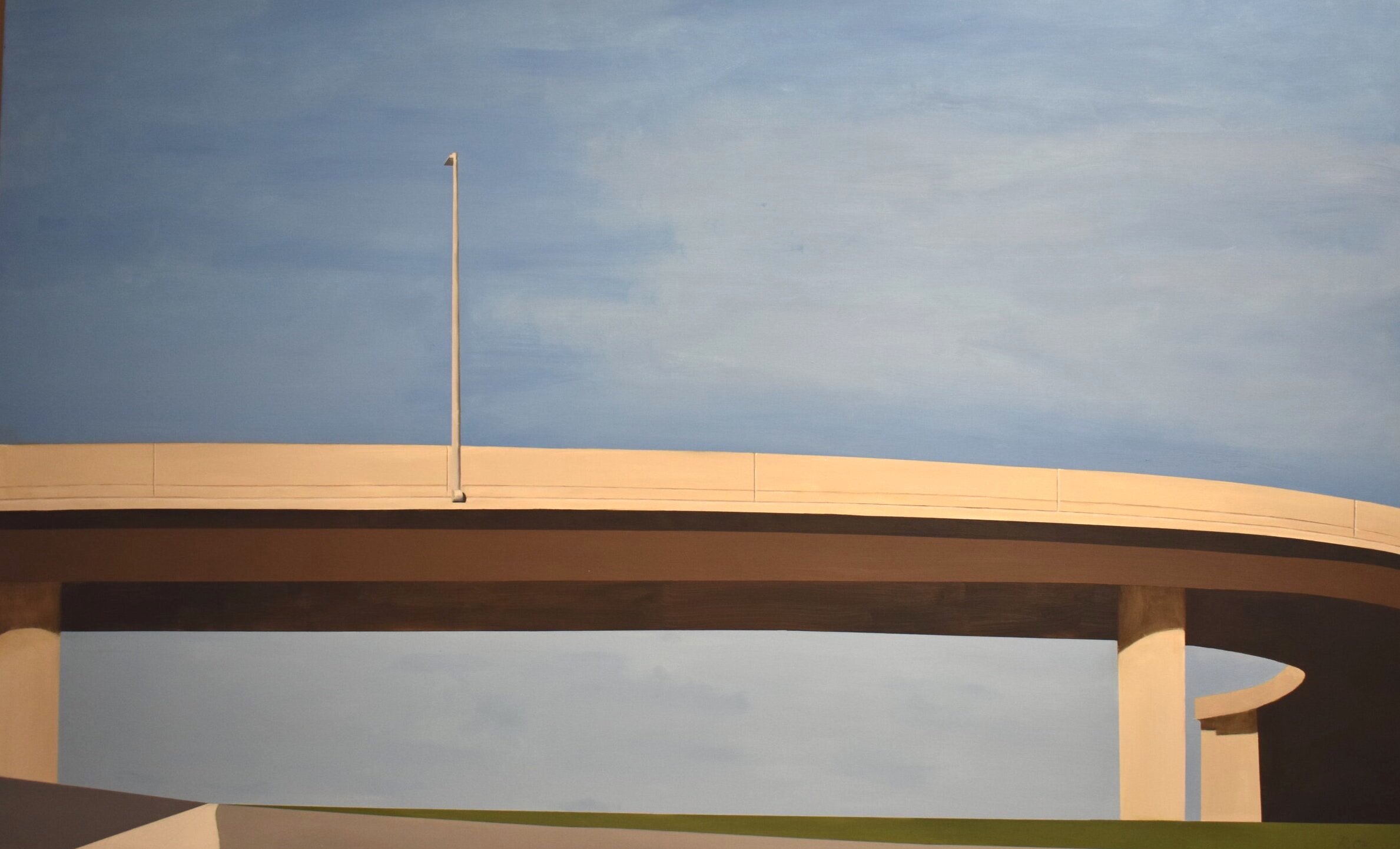  IMMIGRATION ROAD  Oil on Canvas  44” x 72” 