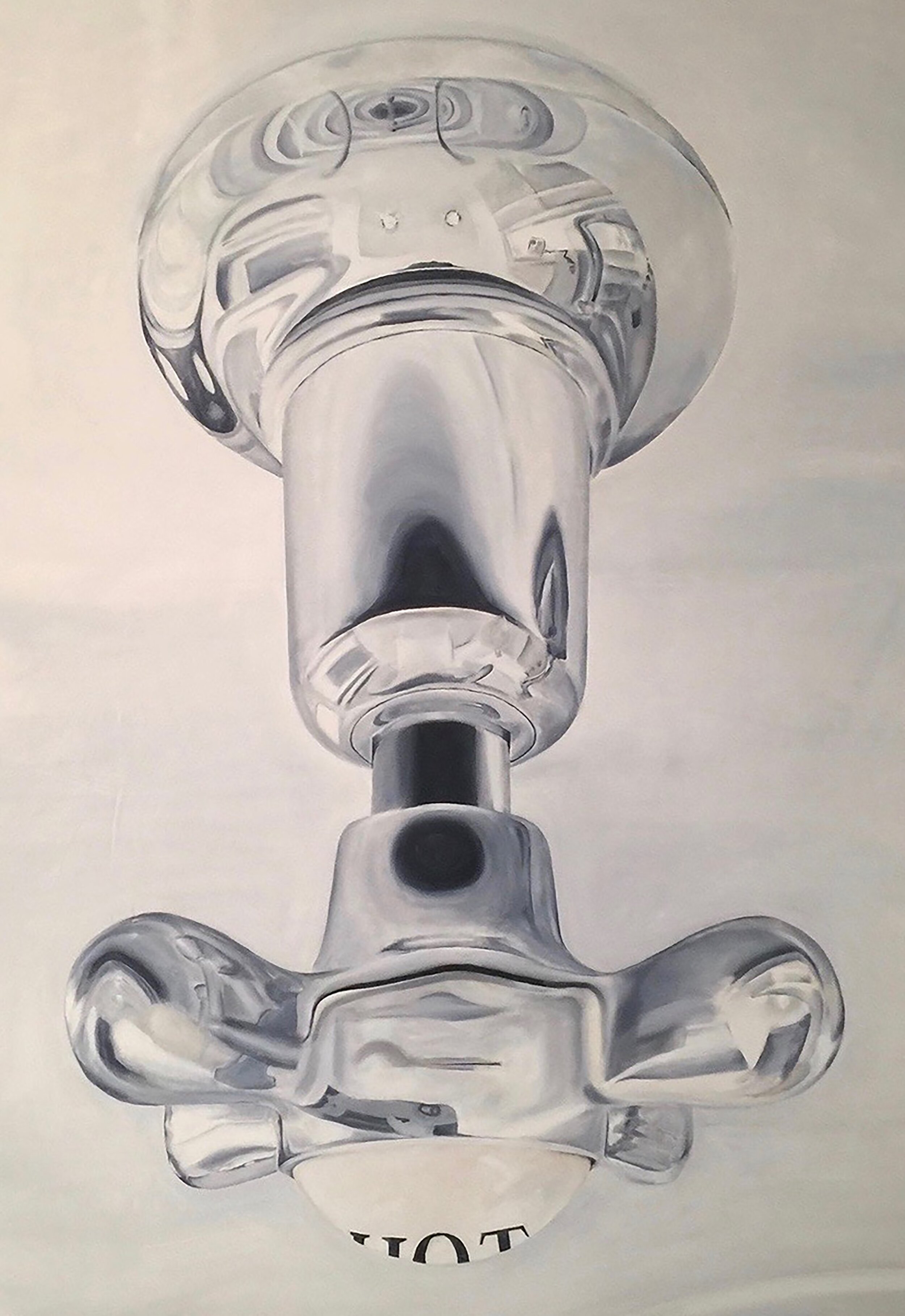  HOT WATER  OIL ON CANVAS  72” X 46” 